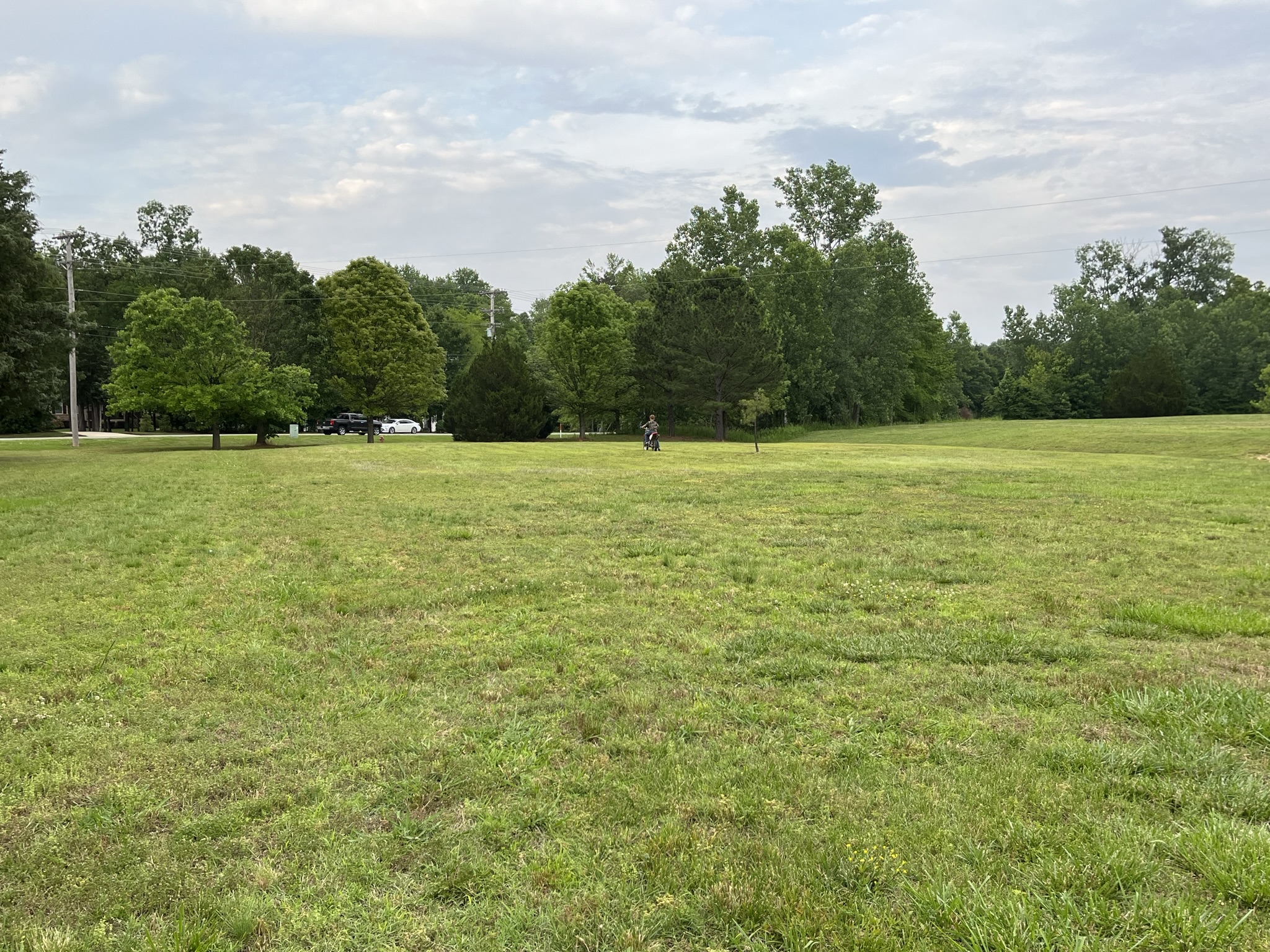 Michael learning to ride CRF80F