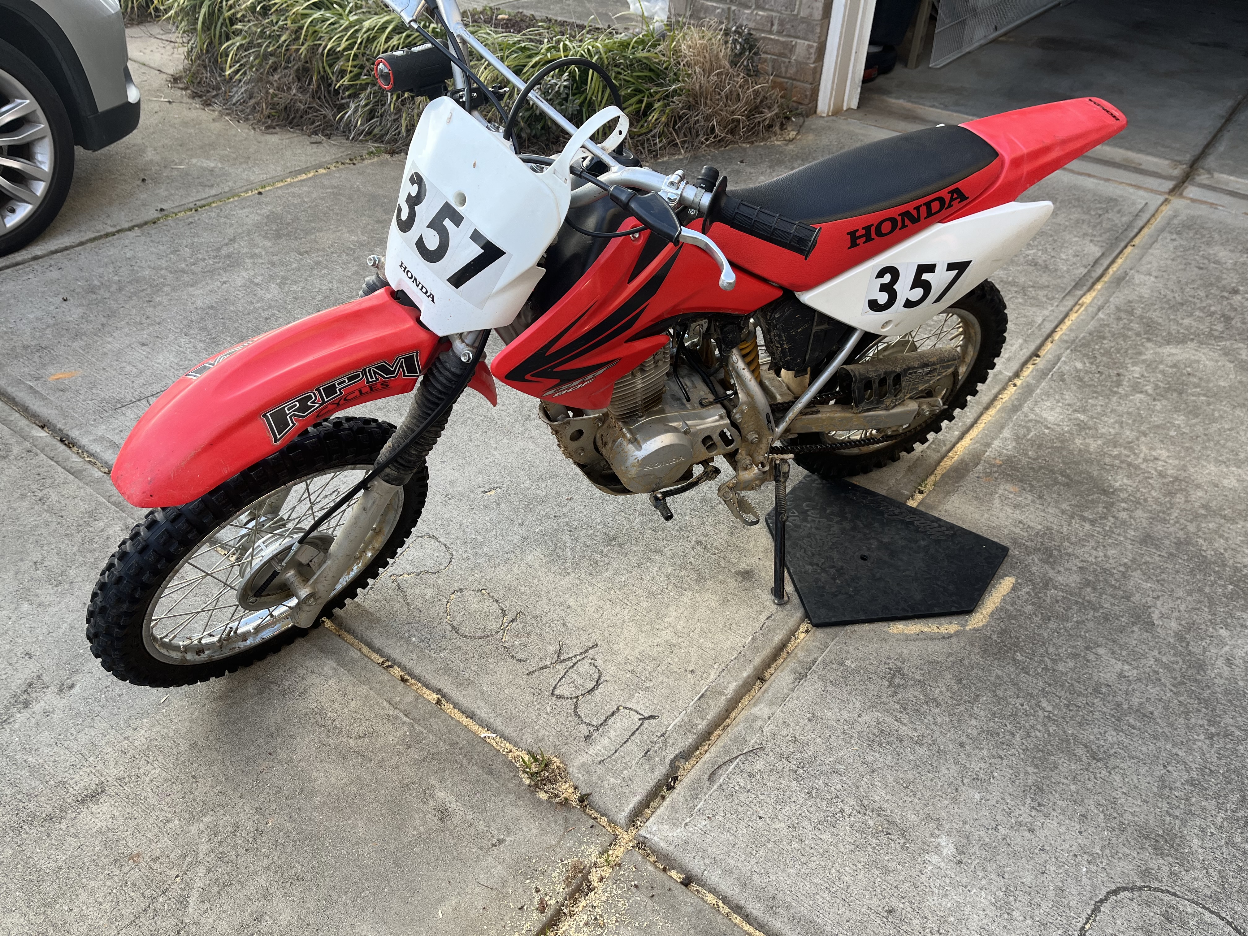 CRF80F #357 — ready to ride