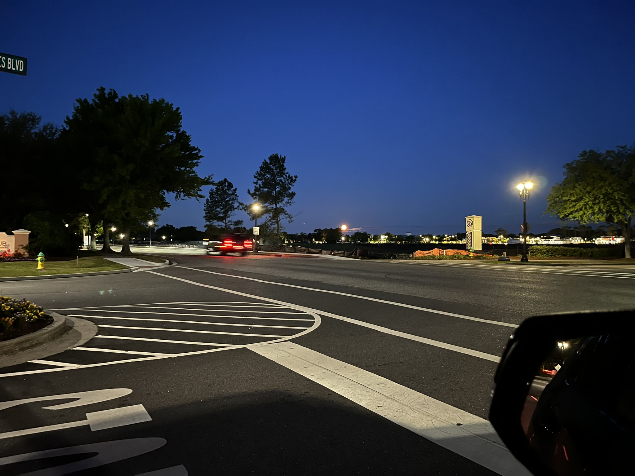 Night rider's POV on Road Glide