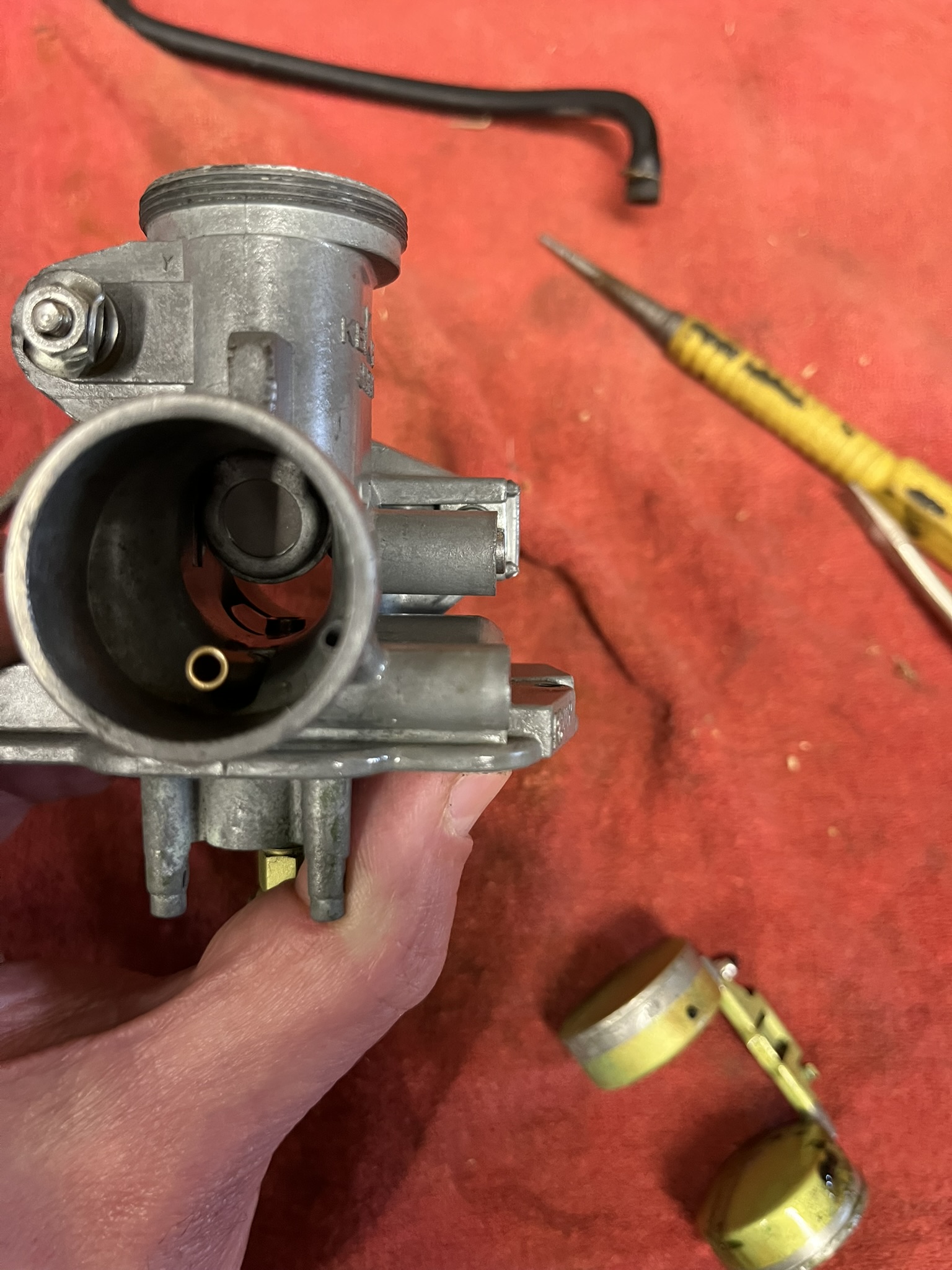 Keihin carburetor in hand